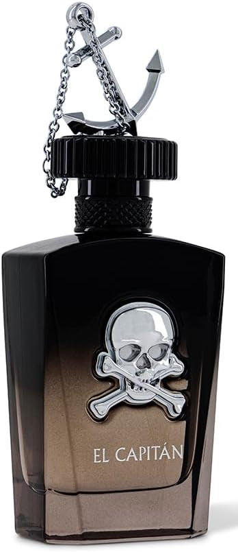 GULF ORCHID El Capitan Eau de Parfum 100ml For Men – Spicy Woody Fragrance with Cardamom, Lavender & Tonka Bean