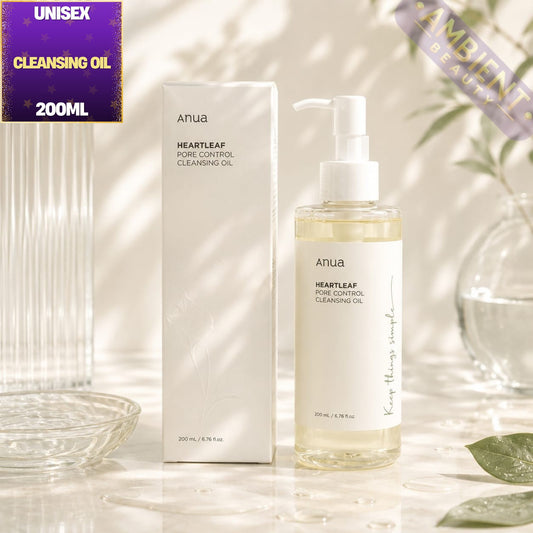 Anua Heartleaf Pore Control Cleansing Oil 200ml For Men & Women
