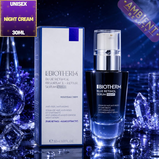 Biotherm Blue Therapy Blue Retinol Night Serum 30ml For Men and Women