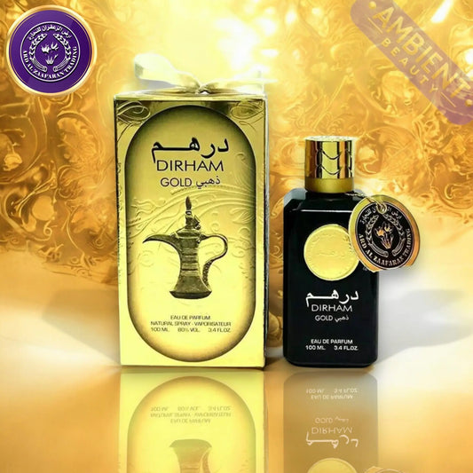 ARD AL ZAAFARAN Dirham Gold Eau De Parfum 100ml Ard Al Zaafaran Ambient Beauty