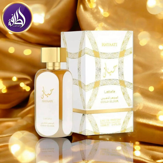 LATTAFA Hayaati Gold Elixir Eau De Parfum 100ml Lattafa Ambient Beauty