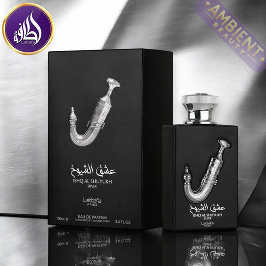 LATTAFA Pride Ishq Al Shuyukh Silver Eau De Parfum 100ml Lattafa Ambient Beauty