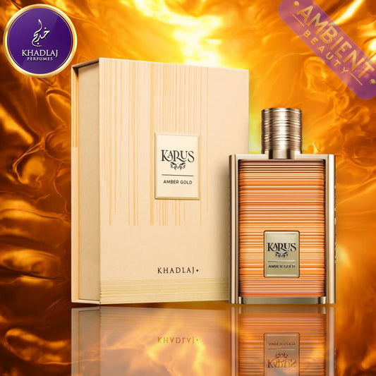 KHADLAJ Karus Amber Gold Eau De Parfum 100ml Khadlaj Ambient Beauty