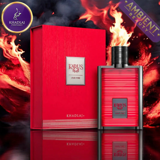 KHADLAJ Karus Oud Fire Eau De Parfum 100ml Khadlaj Ambient Beauty
