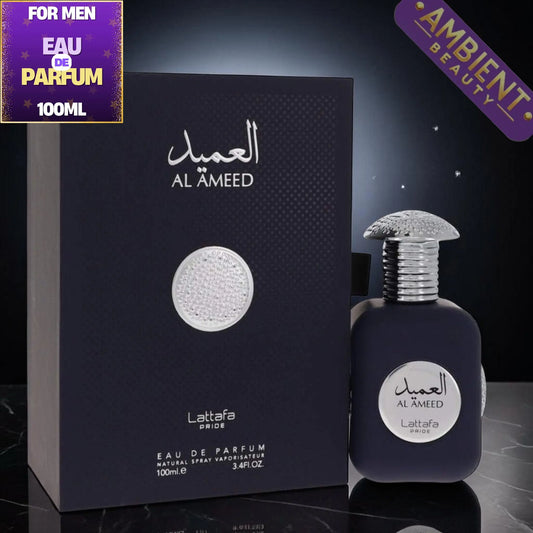 Lattafa Al Ameed Silver Eau de Parfum 100ml For Men