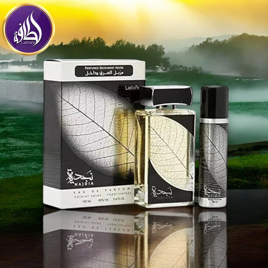 LATTAFA Najdia Eau de Parfum 100ml with Perfumed Spray Inside Lattafa Ambient Beauty
