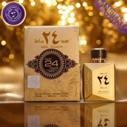 ARD AL ZAAFARAN Oud 24 Hours Majestic Gold Eau De Parfum 100ml Ard Al Zaafaran Ambient Beauty