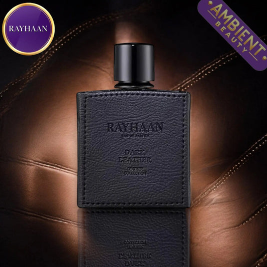 RAYHAAN Dark Leather Leather Collection Eau De Parfum 100ml Rayhaan Ambient Beauty