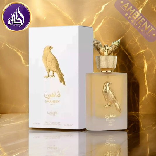 LATTAFA Pride Shaheen Gold Eau De Parfum 100ml Lattafa Ambient Beauty