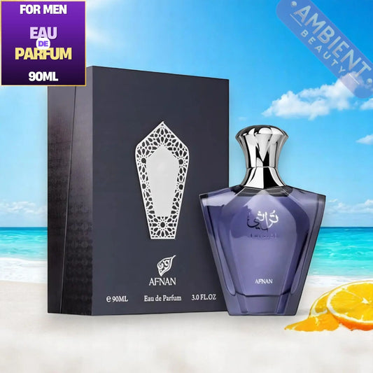 AFNAN Turathi Blue Eau De Parfum 90ml Afnan Ambient Beauty