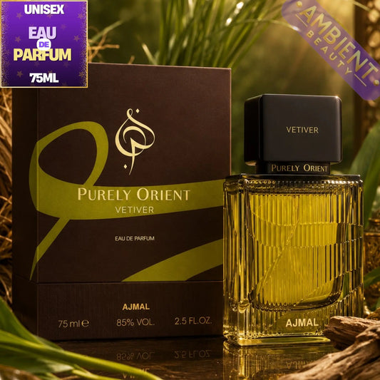 Ajmal Purely Orient Vetiver Eau De Parfum Bottle