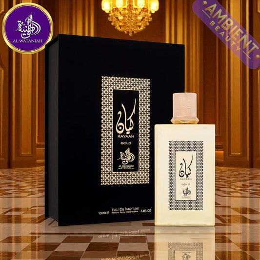 AL WATANIAH Kayaan Gold Eau De Parfum 100ml Al Wataniah Ambient Beauty