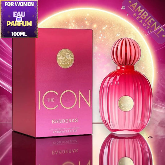 Antonio Banderas The Icon Pour Femme Eau de Parfum Bottle
