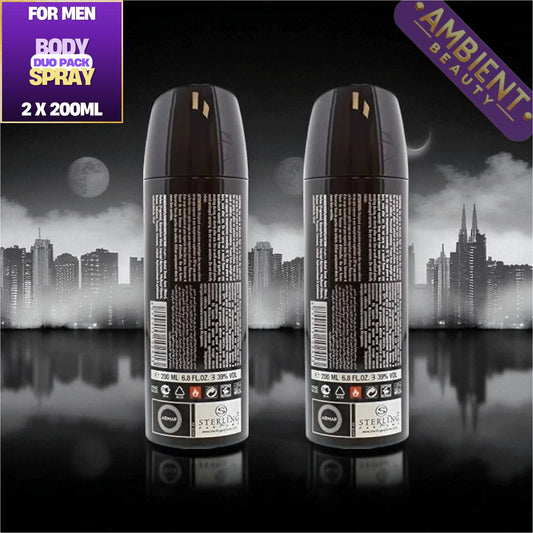 ARMAF Club De Nuit Intense Man Body Spray 200ml Duo Pack Armaf Ambient Beauty