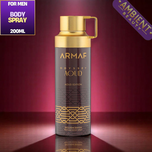 ARMAF Odyssey Aoud Body Spray 200ml Armaf Ambient Beauty