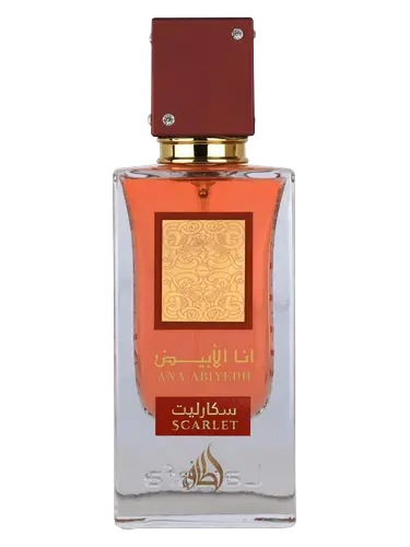 LATTAFA Ana Abiyedh Scarlet Eau de Parfum 60ml For Women – Sweet Fruity Fragrance with Black Cherry, Vanilla & Caramel Lattafa Ambient Beauty
