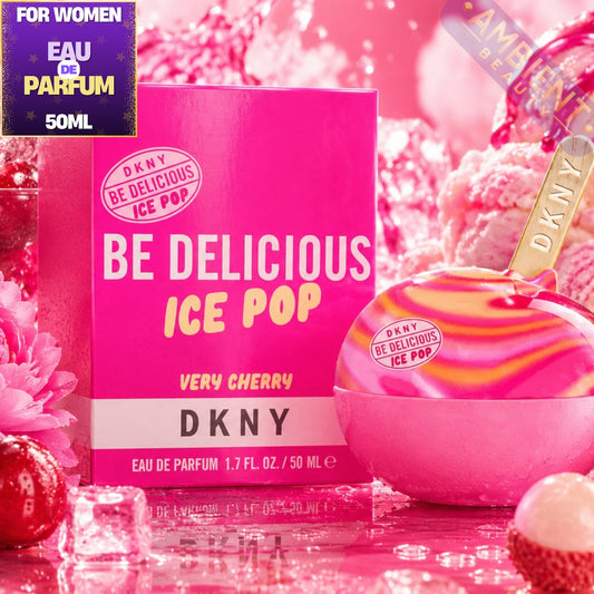 DKNY Be Delicious Ice Pop Very Cherry Eau de Parfum Bottle