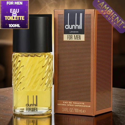 DUNHILL for Men Eau de Toilette 100ml For Men – Classic Aromatic Woody Leather Fragrance with Lavender, Iris & Sandalwood Dunhill Ambient Beauty