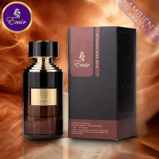 EMIR Oud And Vanille Extrait De Parfum 75ml by Paris Corner Paris Corner Ambient Beauty