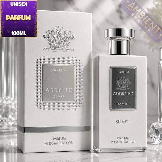 Hamidi Addicted Silver Parfum Bottle