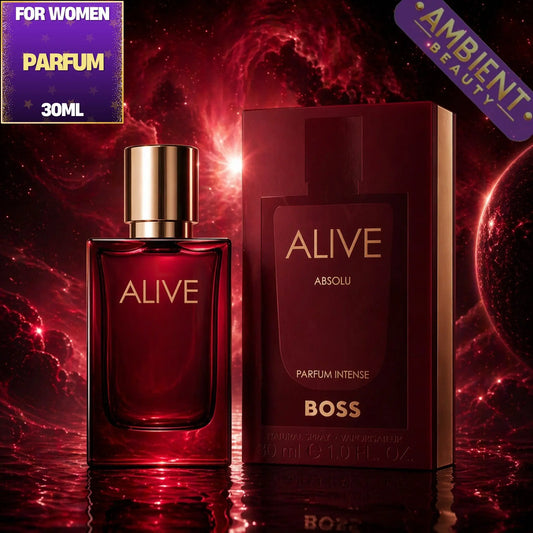 HUGO BOSS Alive Absolu Parfum 30ml For Women – Fruity Woody Fragrance with Apple, Vanilla & Sandalwood Hugo Boss Ambient Beauty