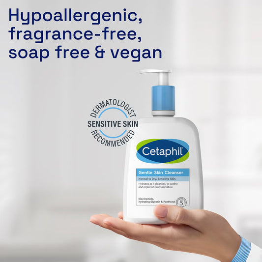 Cetaphil Gentle Skin Cleanser 1000ml For Men and Women