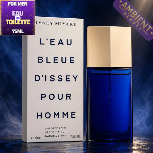 Issey Miyake L'Eau Bleue d'Issey Pour Homme Eau de Toilette Bottle