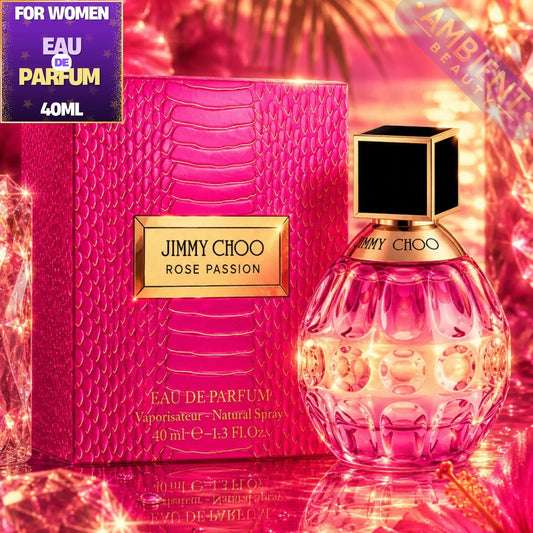 Jimmy Choo Rose Passion Eau de Parfum Bottle