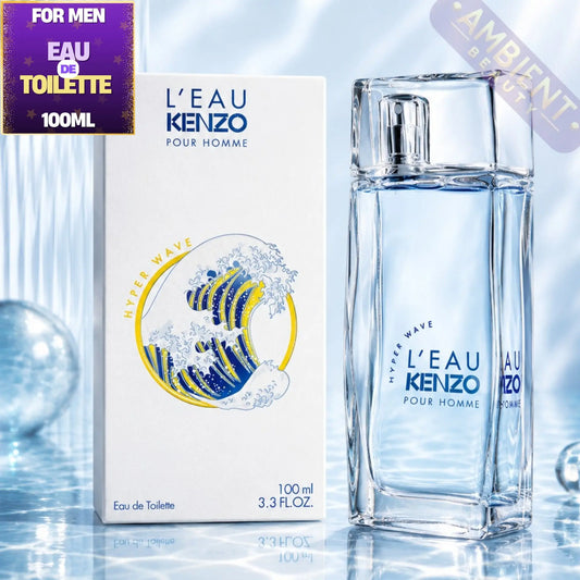 Kenzo L'Eau Kenzo Pour Homme Hyper Wave Eau de Toilette Bottle