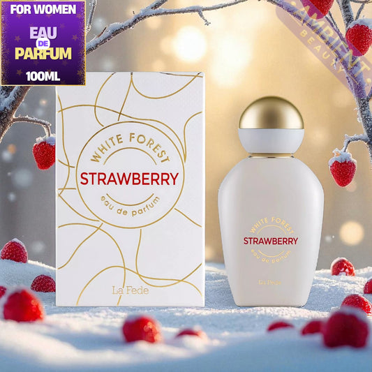 LA FEDE White Forest Strawberry Eau De Parfum 100ml by Khadlaj