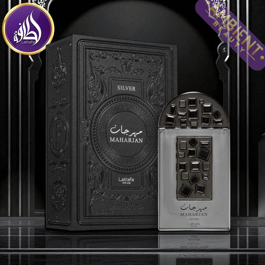 LATTAFA Pride Maharjan Silver Eau De Parfum 100ml Lattafa Ambient Beauty