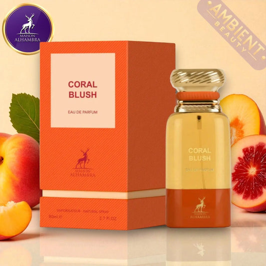 MAISON ALHAMBRA Coral Blush Eau De Parfum 80ml Maison Alhambra Ambient Beauty