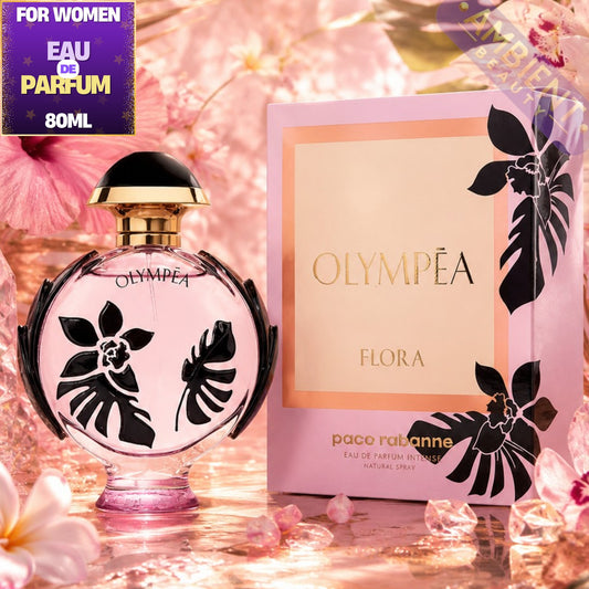 Paco Rabanne Olympéa Flora Eau de Parfum Bottle Intense