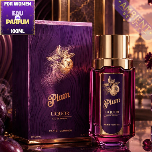 Paris Corner Plum Liquor Eau De Parfum Bottle