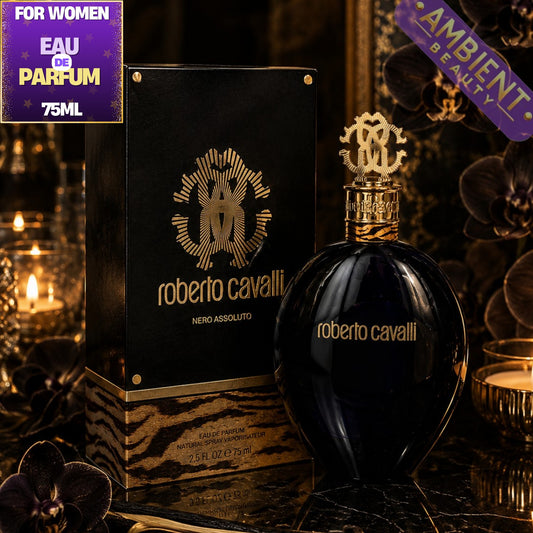 Roberto Cavalli Nero Assoluto Eau de Parfum Bottle