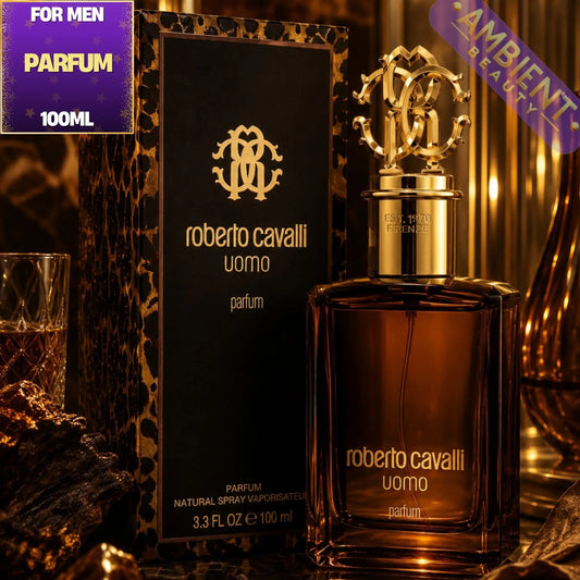 Roberto Cavalli Uomo Parfum Bottle