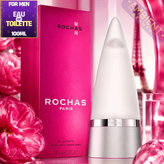 Rochas Man Eau de Toilette Bottle