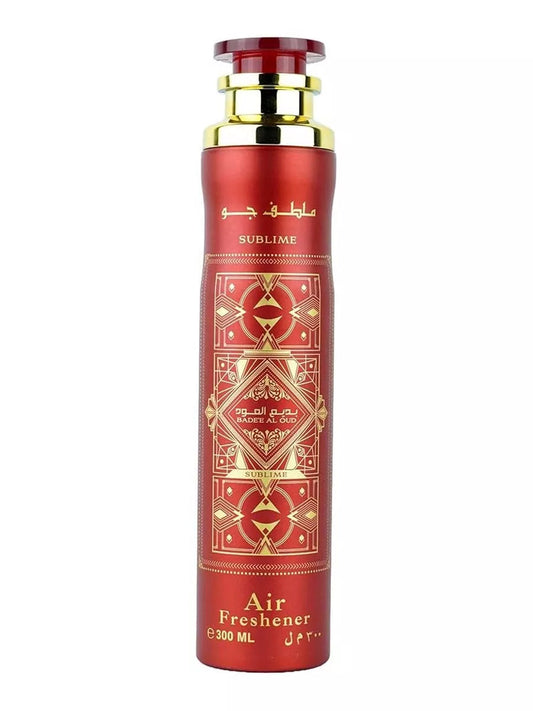 LATTAFA Badee Al Oud Sublime Air Freshener Duo Pack 2x300ml Room Spray Lattafa Ambient Beauty