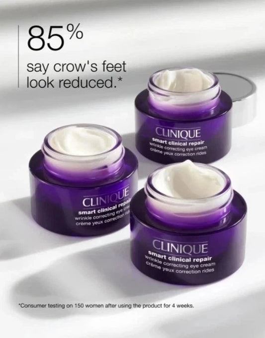 Clinique Smart Clinical Repair Wrinkle Correcting Eye Cream 15ml For Men and Women