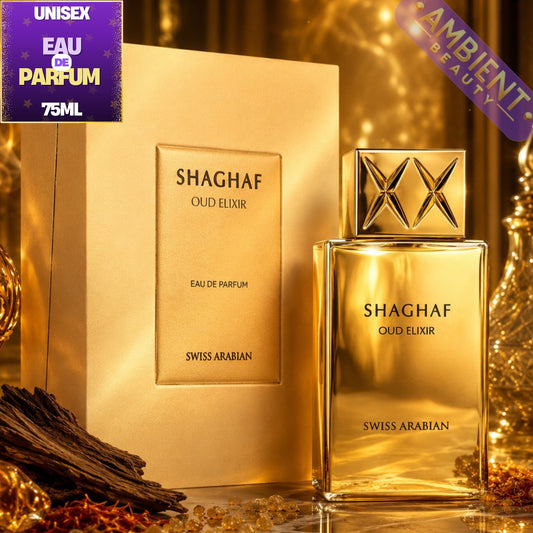 Swiss Arabian Shaghaf Oud Elixir Eau de Parfum Bottle