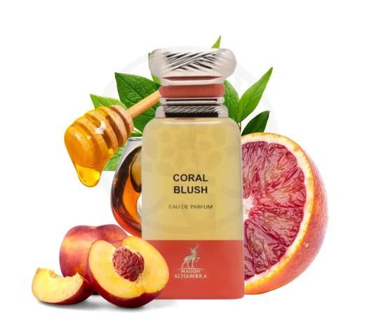 MAISON ALHAMBRA Coral Blush Eau De Parfum 80ml Maison Alhambra Ambient Beauty