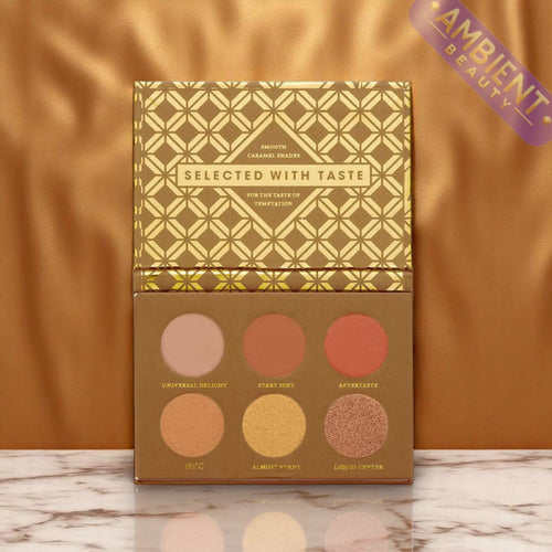 ZOEVA Caramel Melange Voyager Eyeshadow Palette Mini 6x0.9g