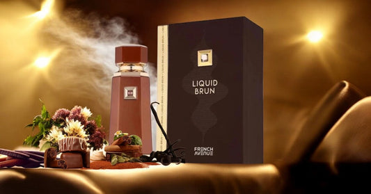 Indulge in the captivating French Avenue Liquid Brun Men's Fragrance