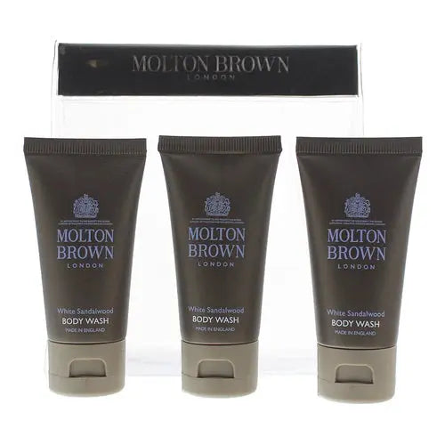 MOLTON BROWN White Sandalwood Body Wash Gift Set 3x30ml Molton BrownAmbient Beauty