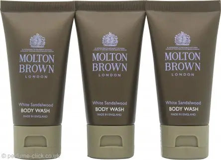 MOLTON BROWN White Sandalwood Body Wash Gift Set 3x30ml Molton BrownAmbient Beauty