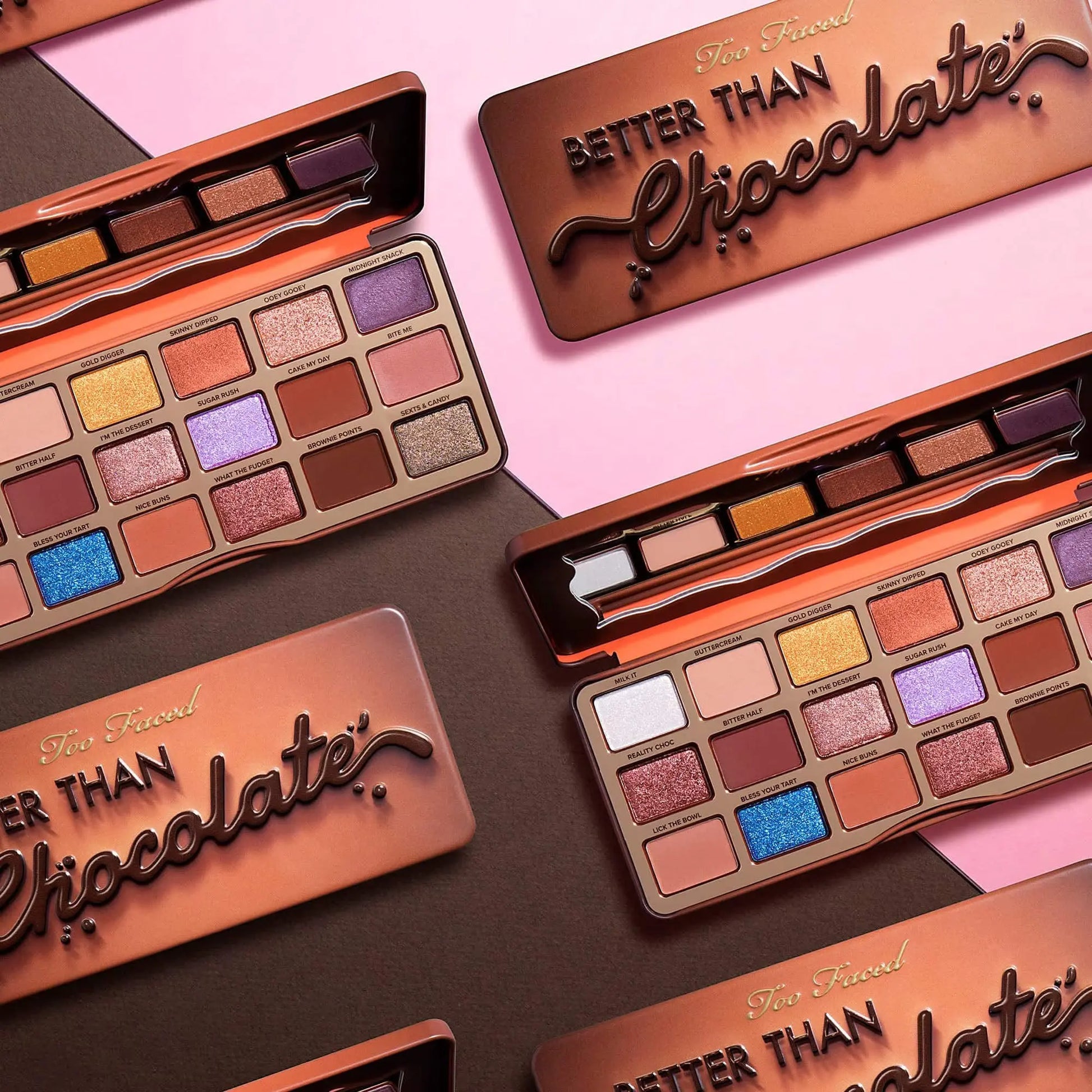 TOO FACED Better Than Chocolate Cocoa-infused Eyeshadow Palette Too FacedAmbient Beauty