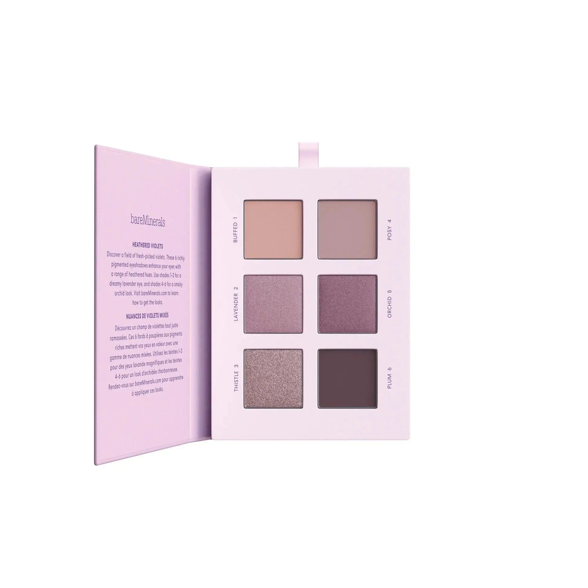 BAREMINERALS Mineralist Eyeshadow Palette Heathered Shade 6x1.3g BareMineralsAmbient Beauty