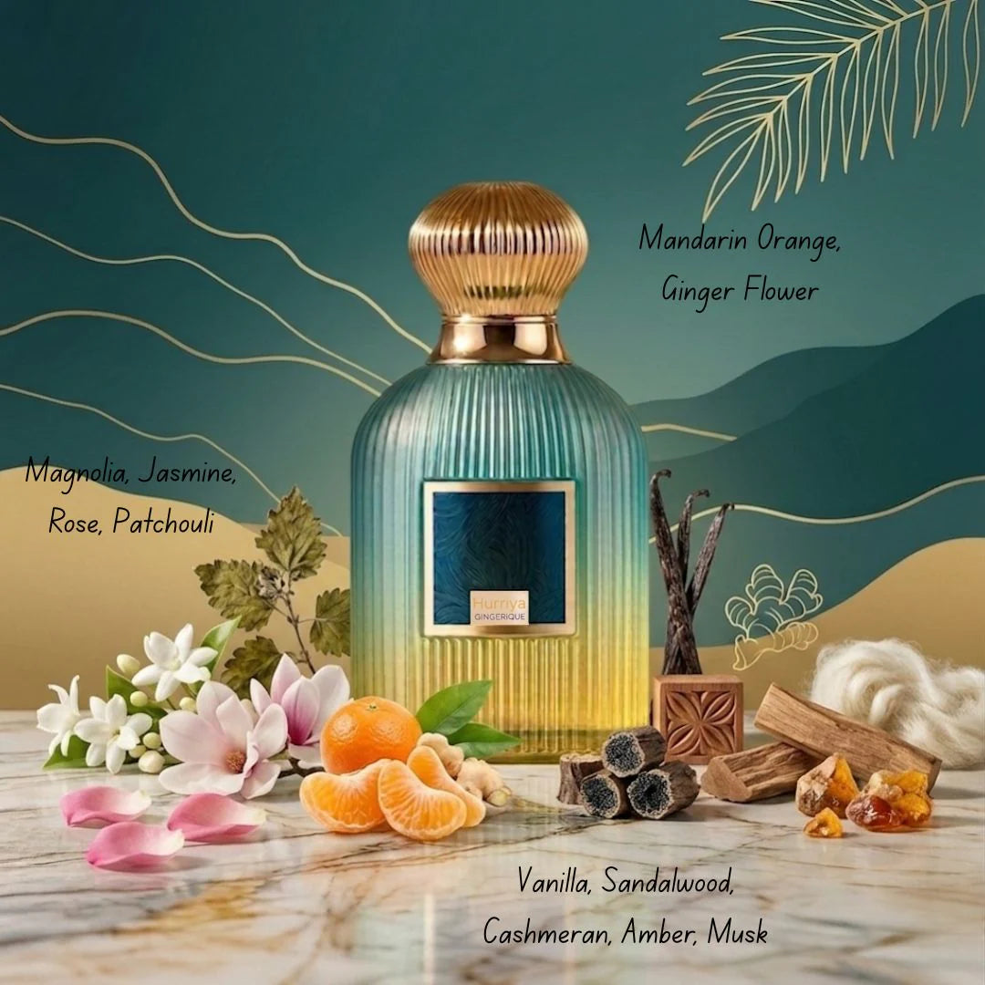 Paris Corner Hurriya Gingerique Eau De Parfum Bottle