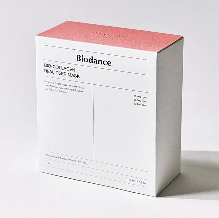 Biodance Bio-Collagen Real Deep Sheet Masks 4 x 34g For Men and Women