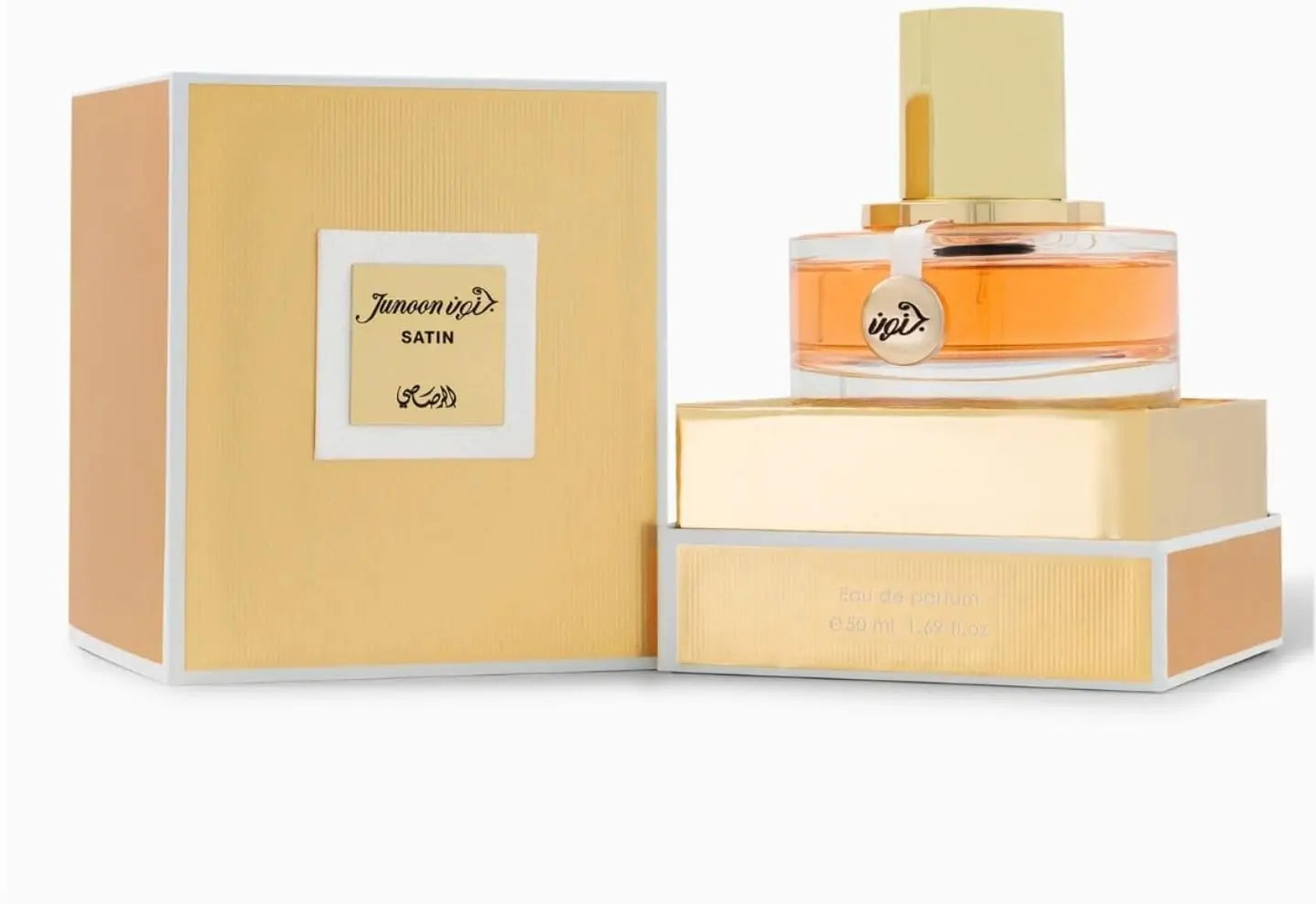 Perfume bottle and packaging with 'Kanebo' branding on a white background